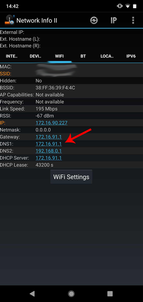 Download dns address changer for android